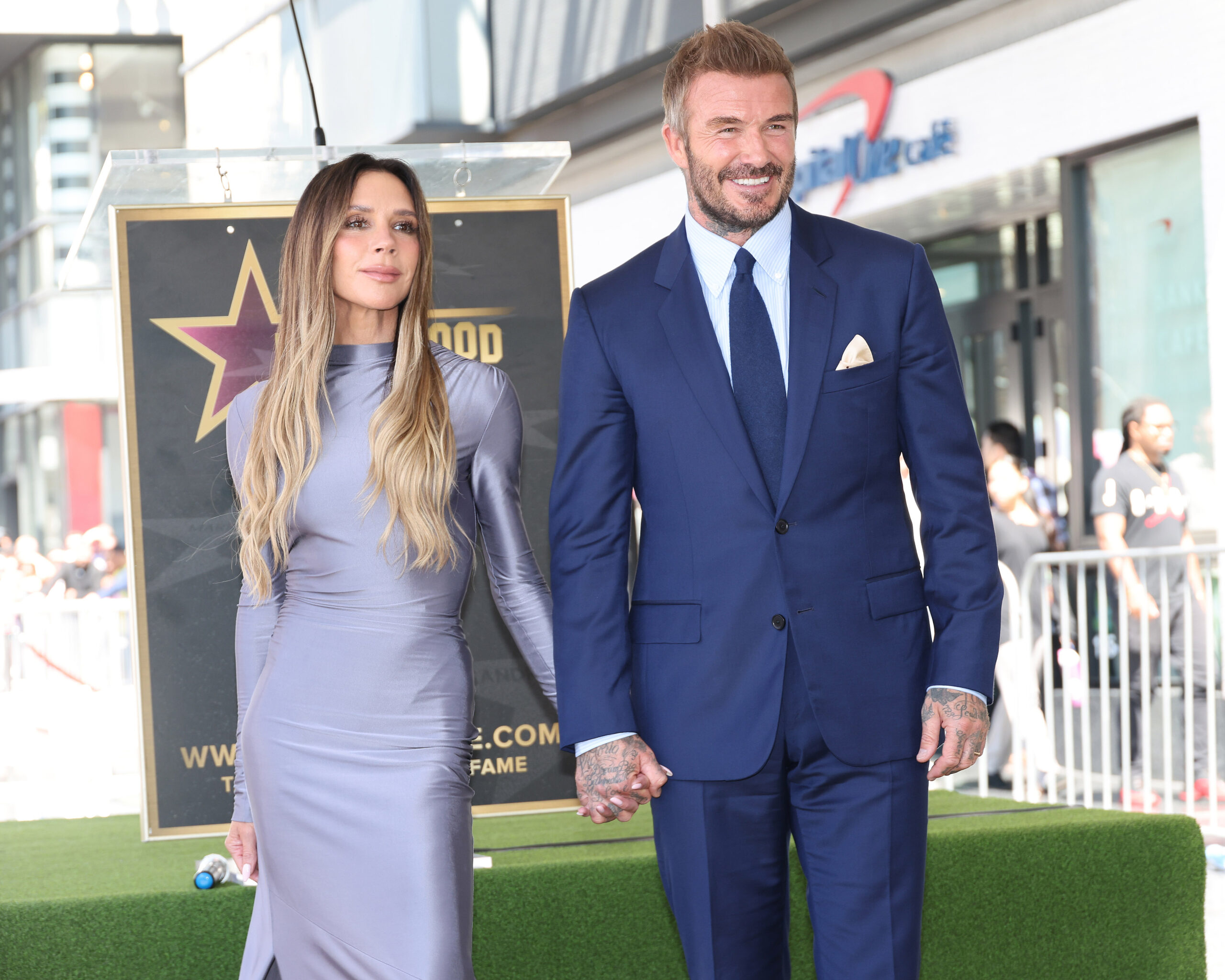David and Victoria Beckham 