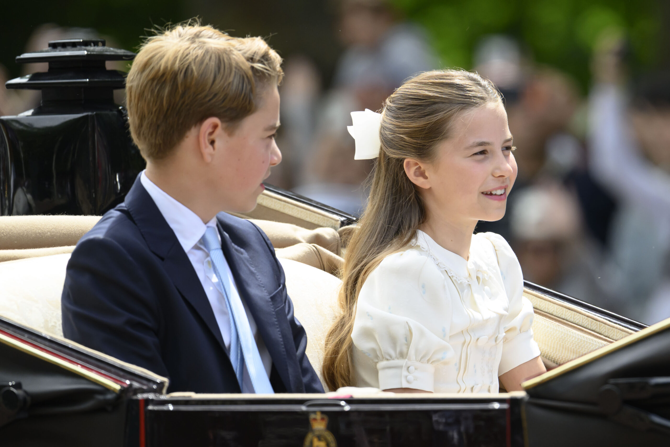 Prince George and Princess Charlotte 