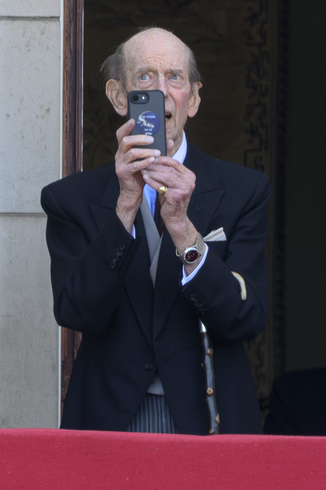 Duke of Kent at Trooping the Colour