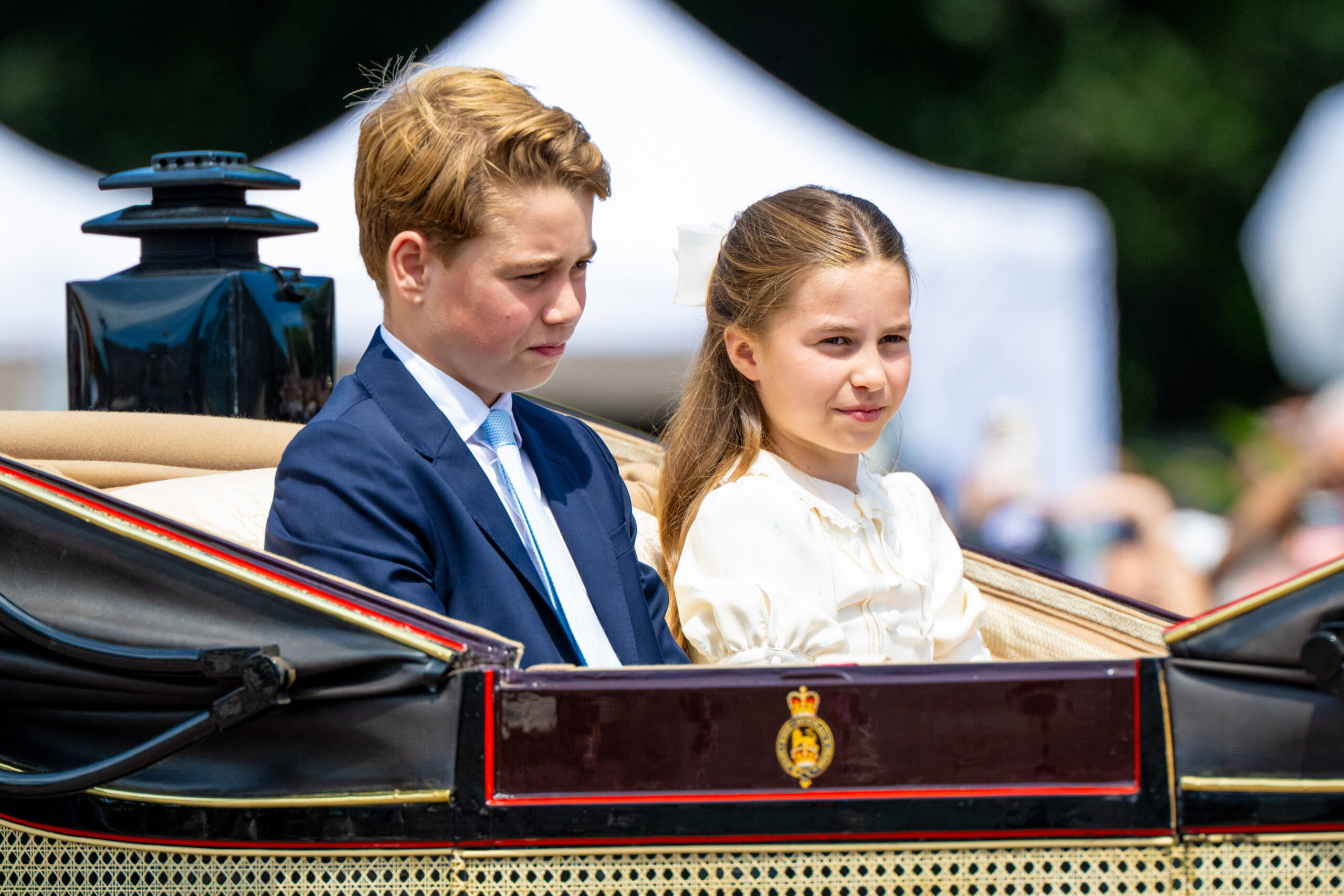 Prince George and Princess Charlotte