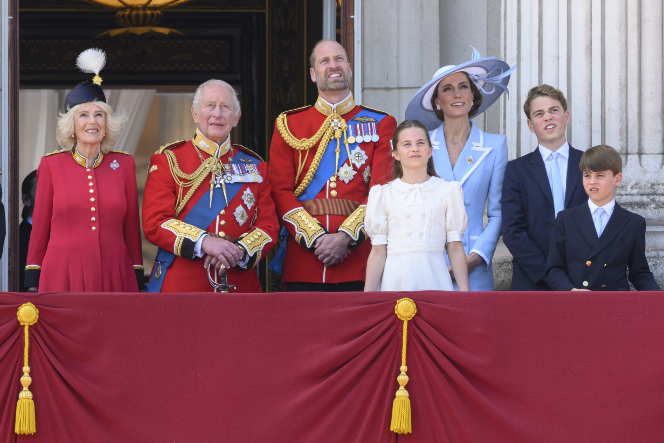 Trooping the colour