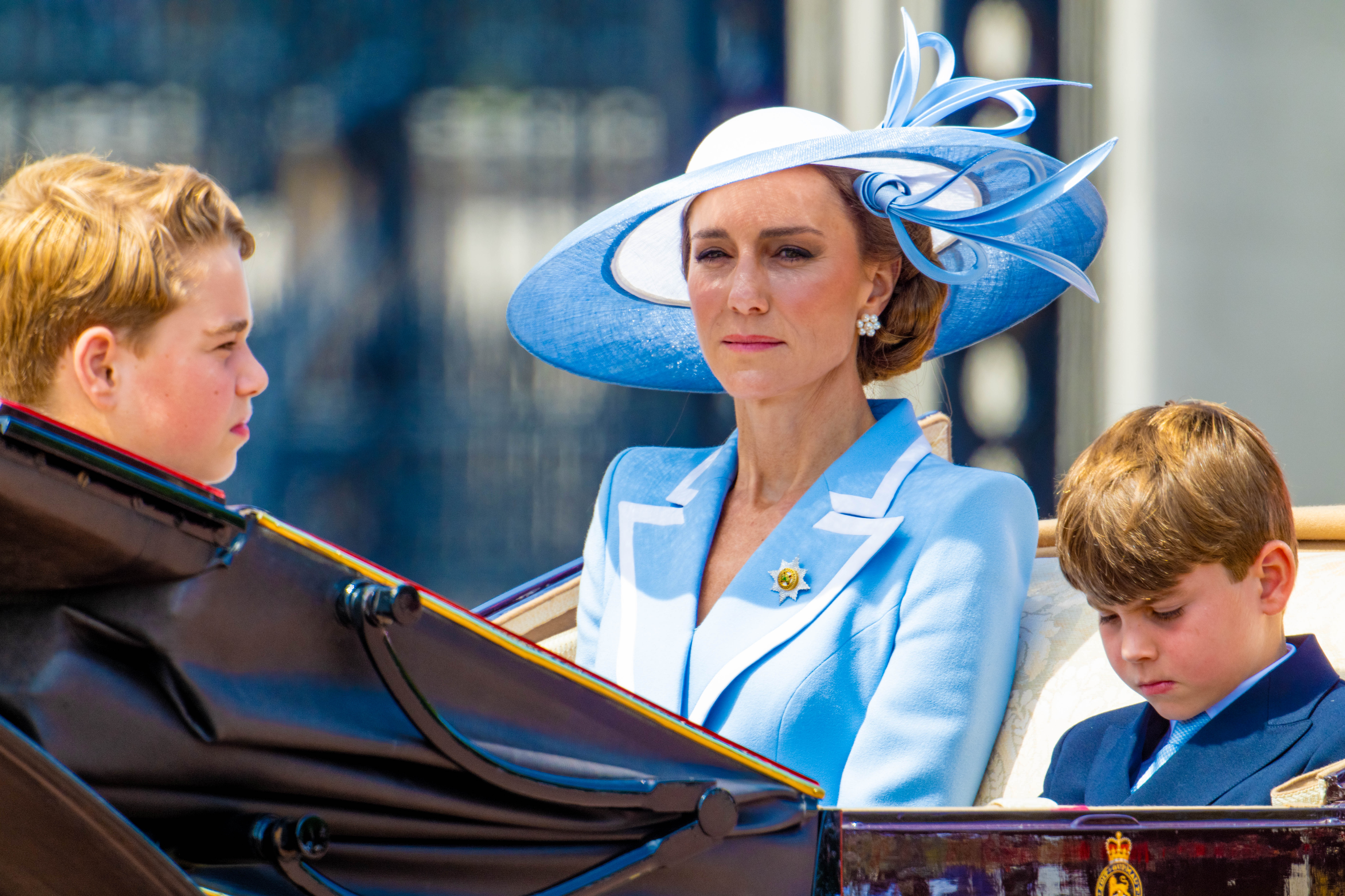 Princess Kate and her kids at Trooping the Colour