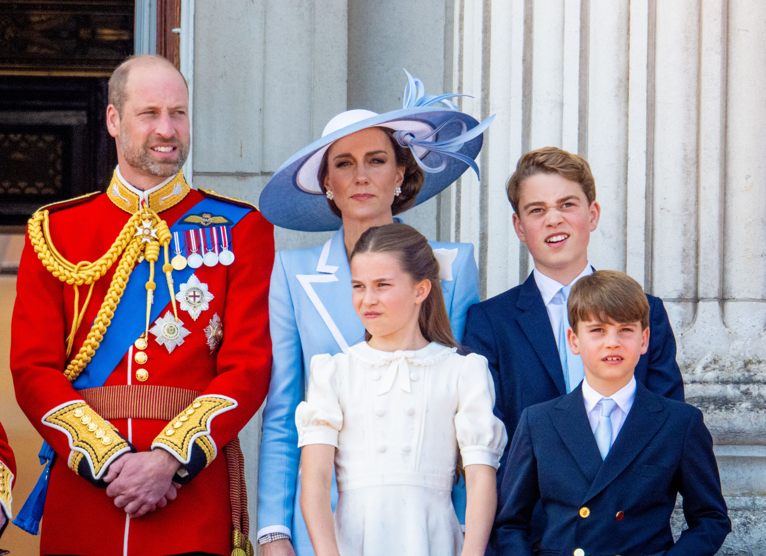 Prince William, Princess Kate and their kids at Trooping the Colour