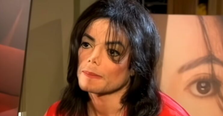 Michael Jackson in Living with Michael Jackson