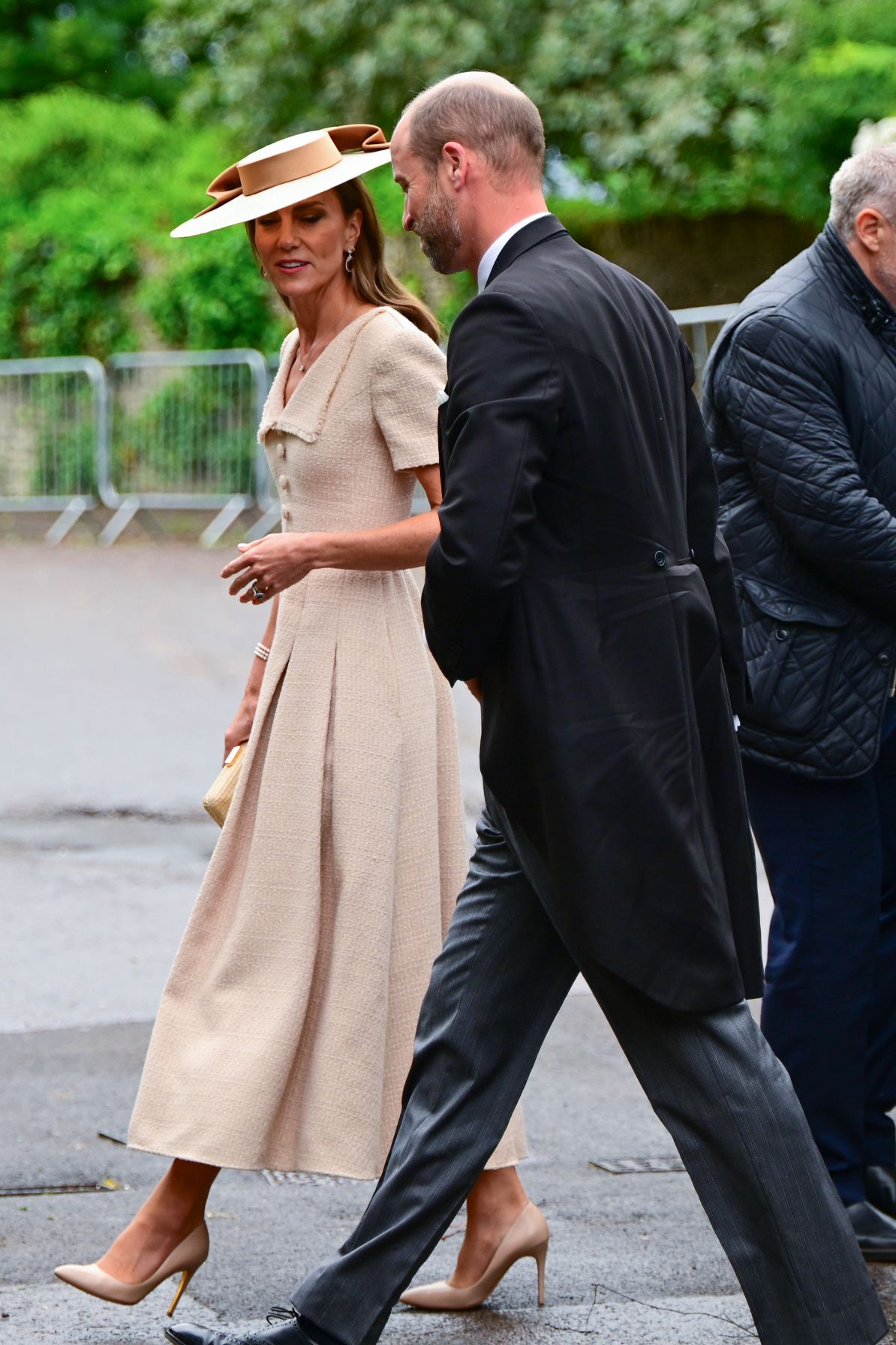 Prince and Princess of Wales at Peter Phillips and Harriet Sperling's wedding