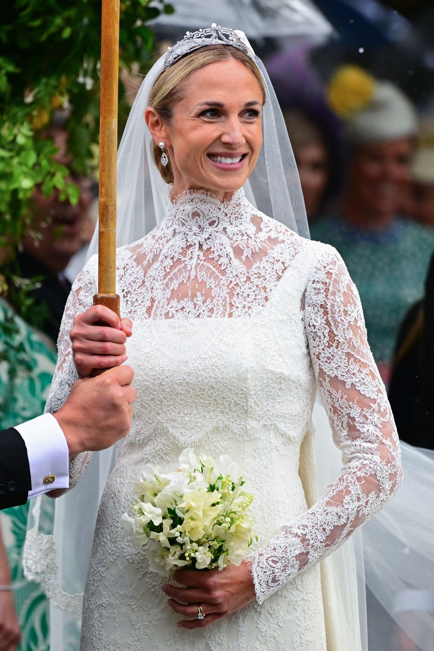 Harriet Sperling on her wedding day