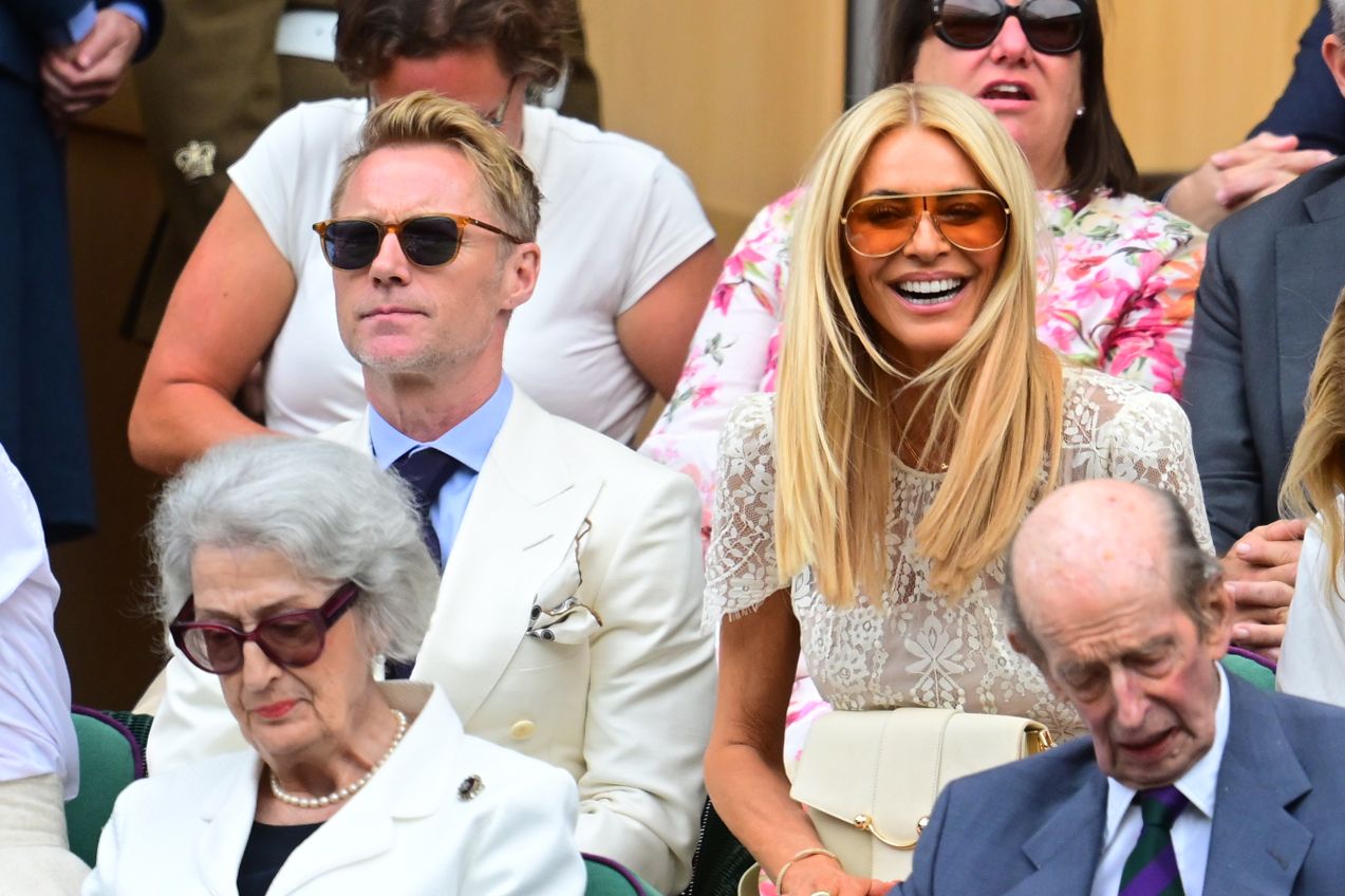 Tess Daly at Wimbledon