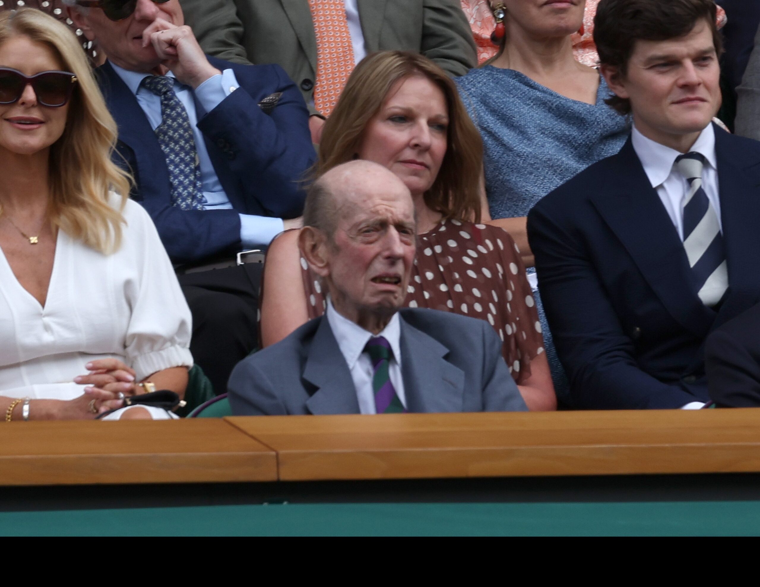 Duke of Kent at Wimbledon 2026 