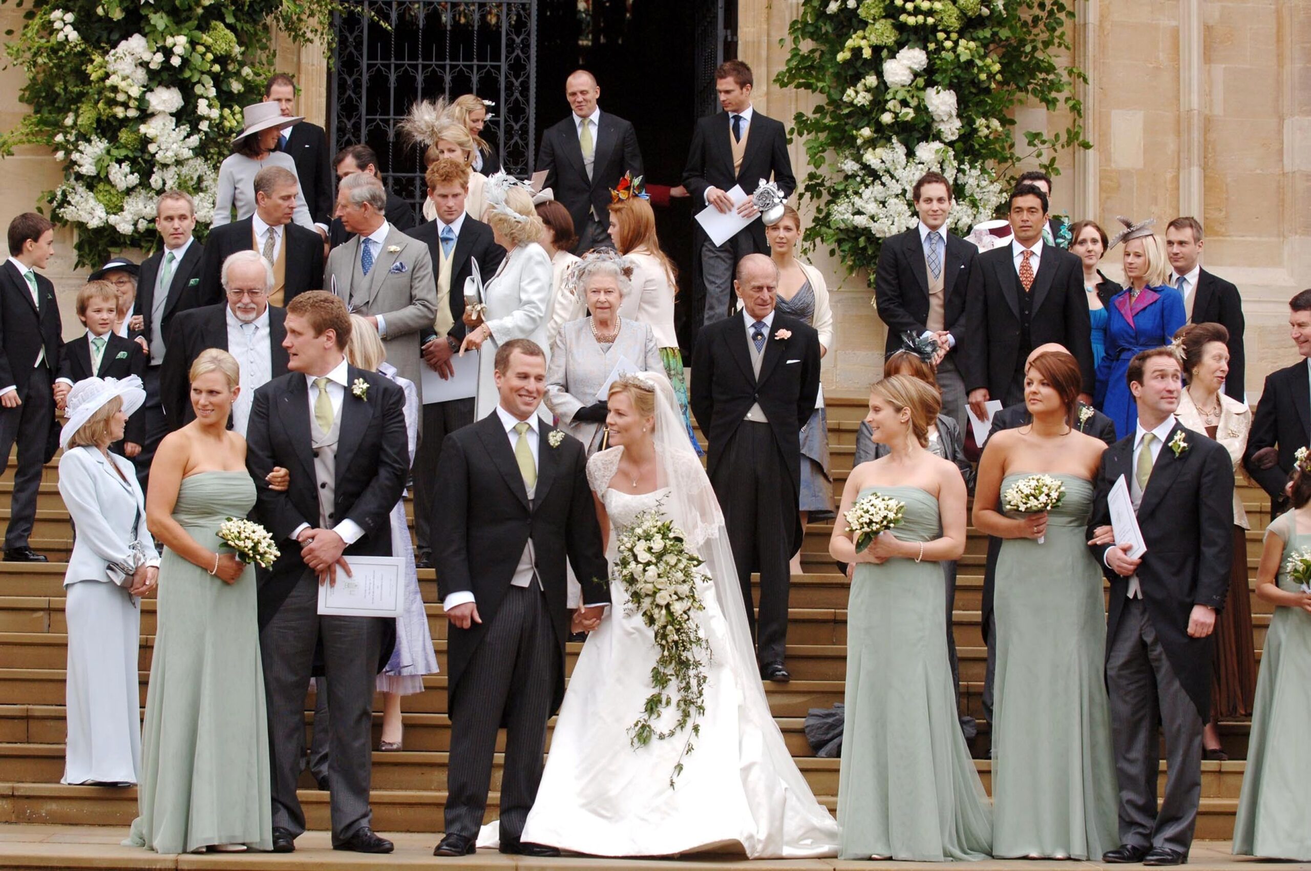 Peter Phillips' wedding to Autumn Kelly