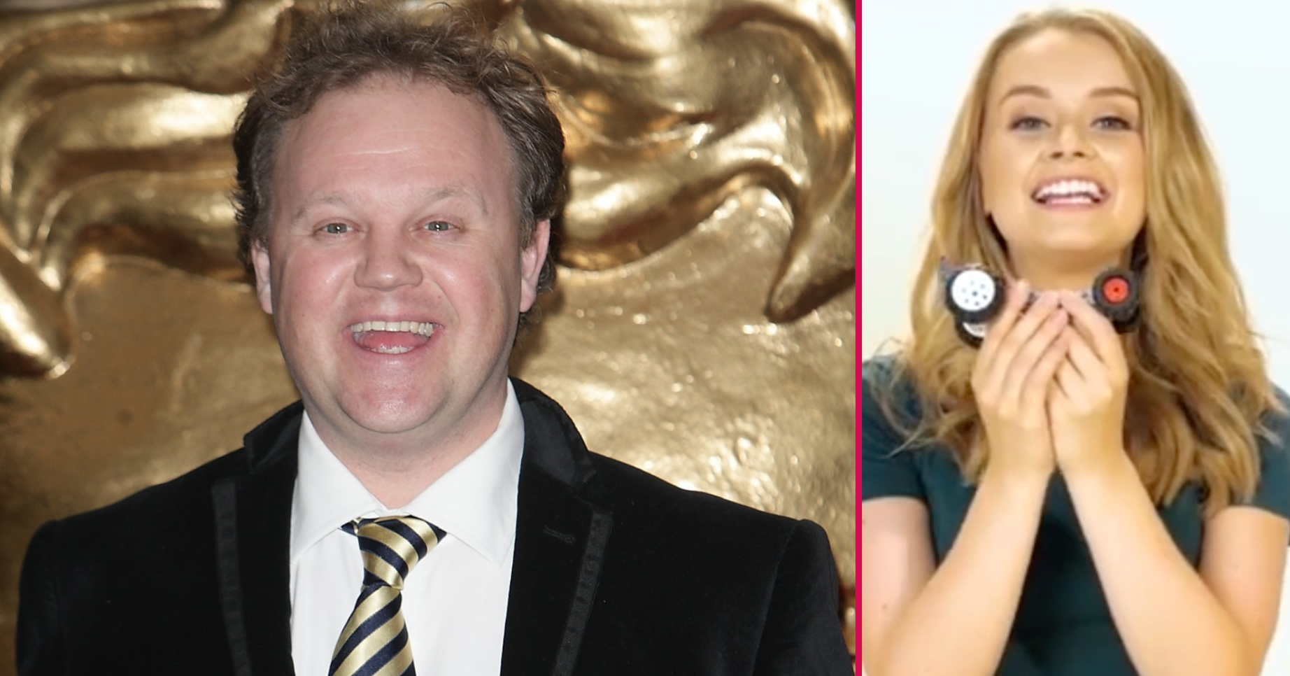 Justin Fletcher and Samantha Dorrance smiling
