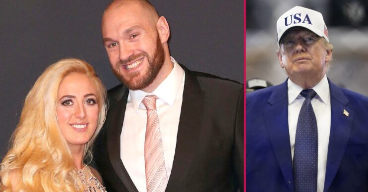 Tyson and Paris Fury / Donald Trump