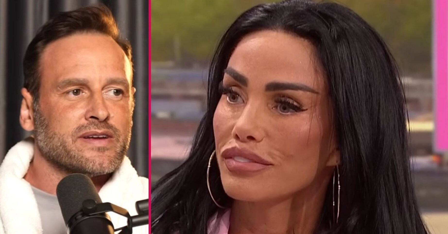Lee Andrews and Katie Price