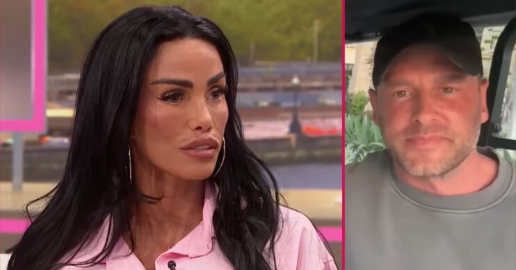 ED composite of Katie Price on GMB and Lee Andrews in YouTube video