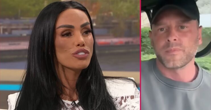 ED composite of Katie Price on GMB and Lee Andrews on YouTube channel