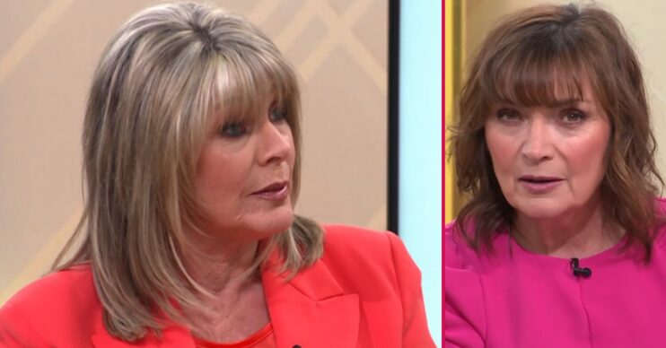 ED composite of Ruth Langsford and Lorraine Kelly on Lorraine show