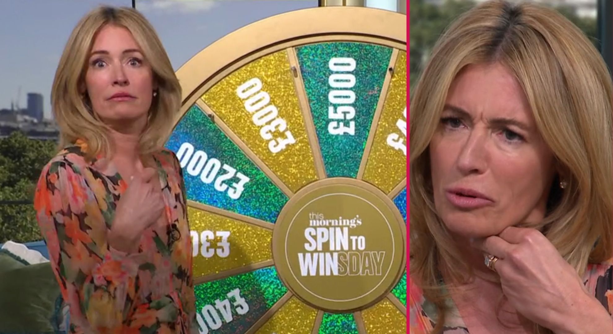 Cat Deeley under fire over ‘awkward’ blunder on This Morning during Spin to Win