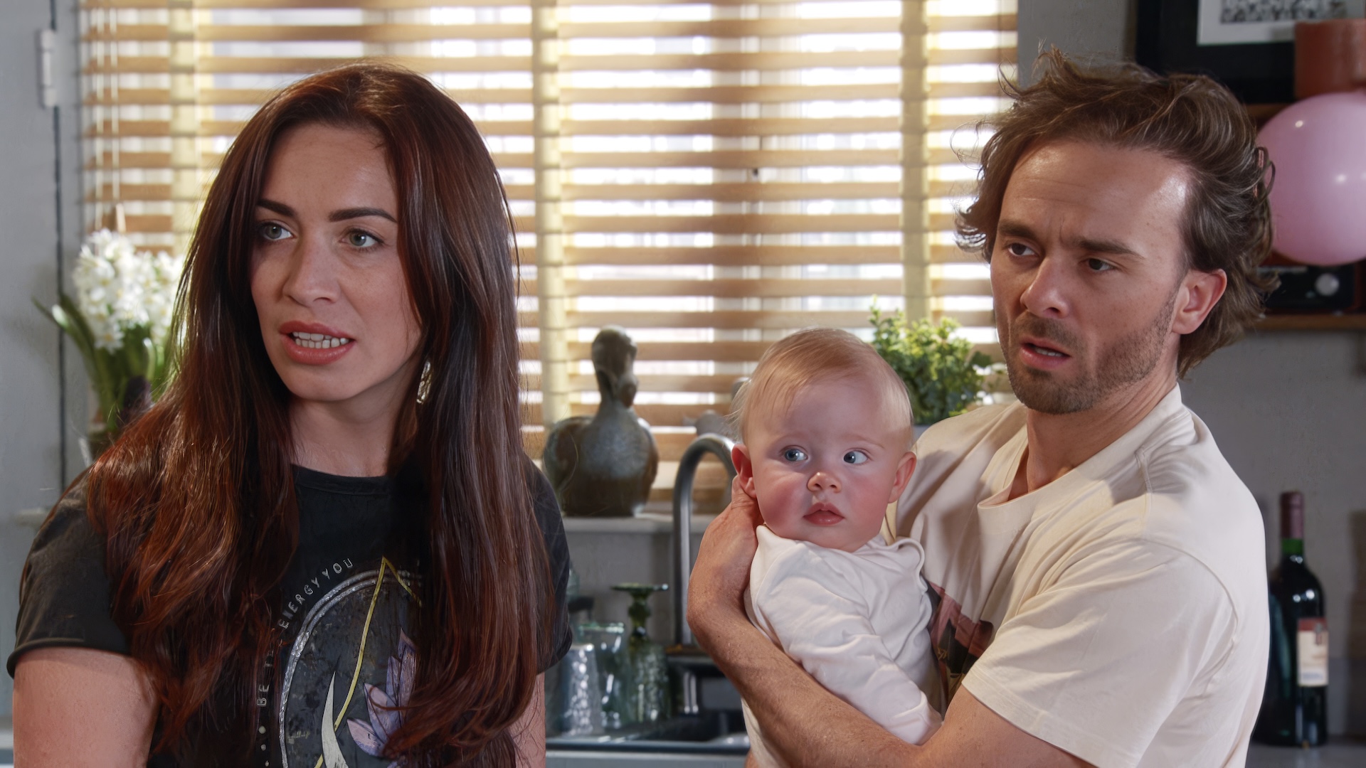 The Platts with baby Harper