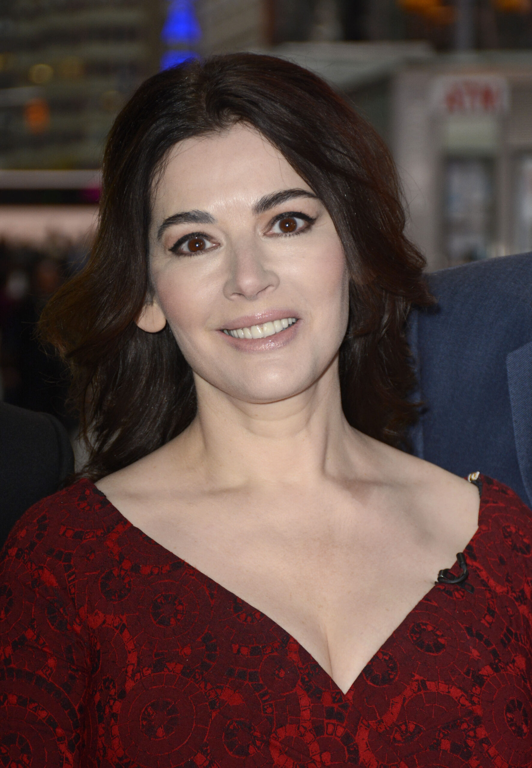 Nigella Lawson smiling