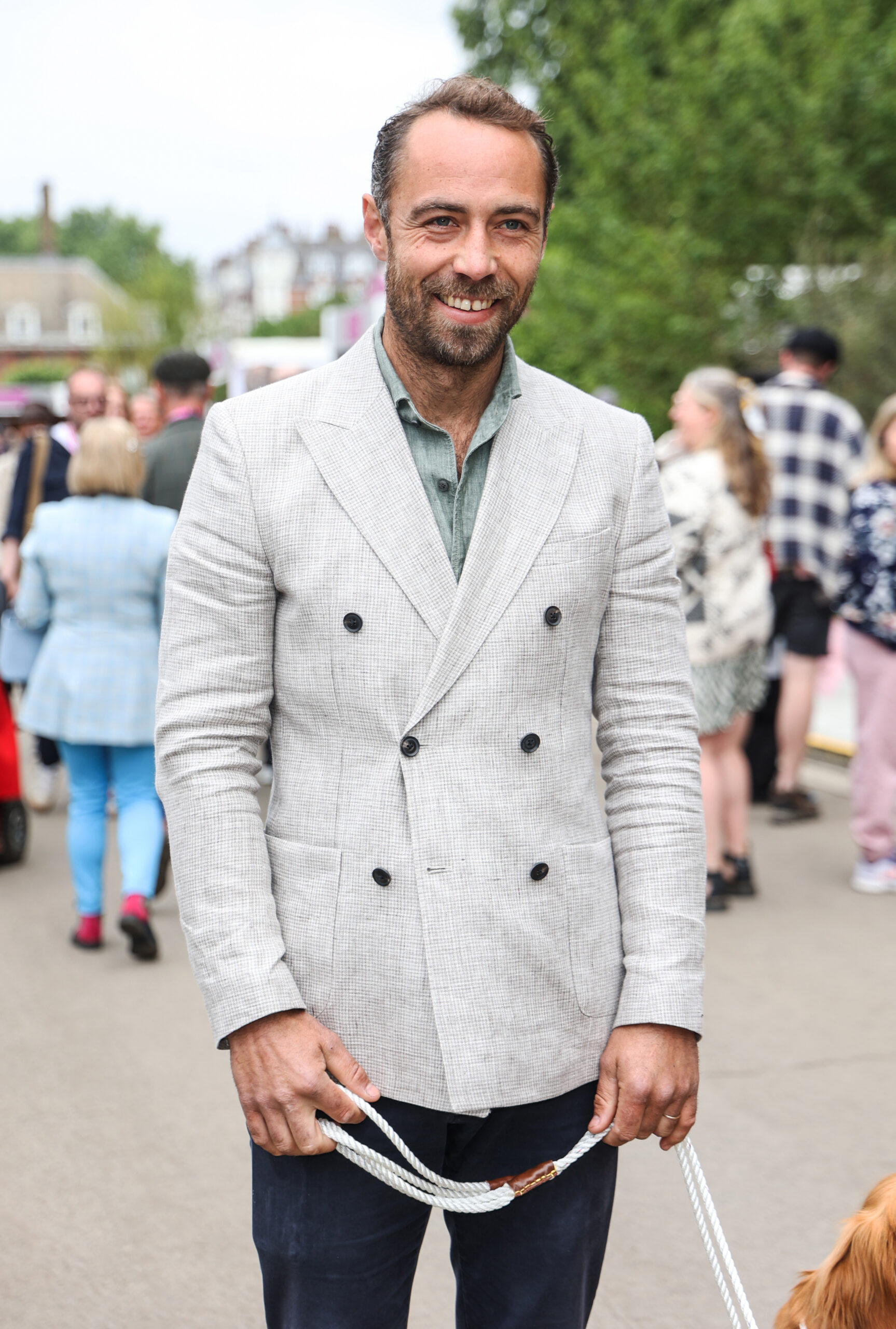James Middleton smiling