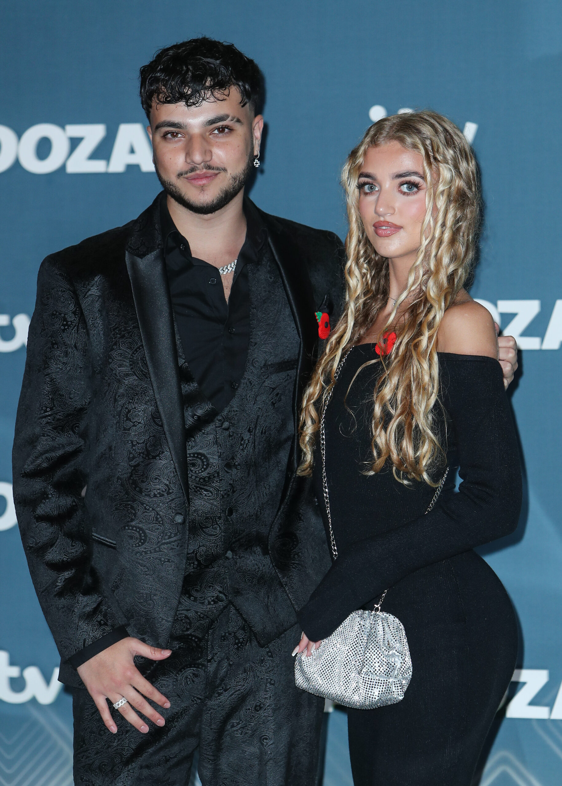Junior and Princess Andre on the red carpet