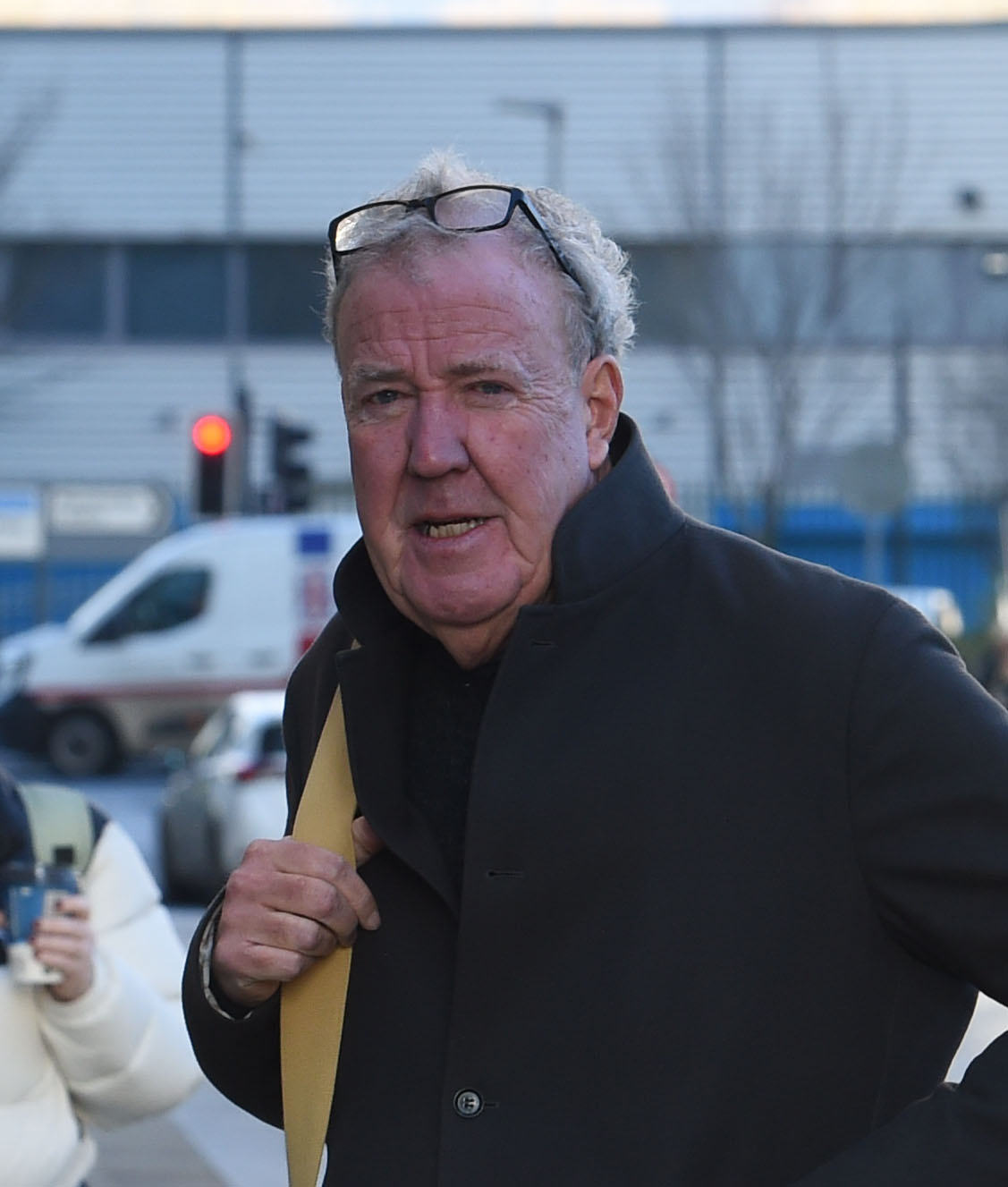 Jeremy Clarkson looking in front