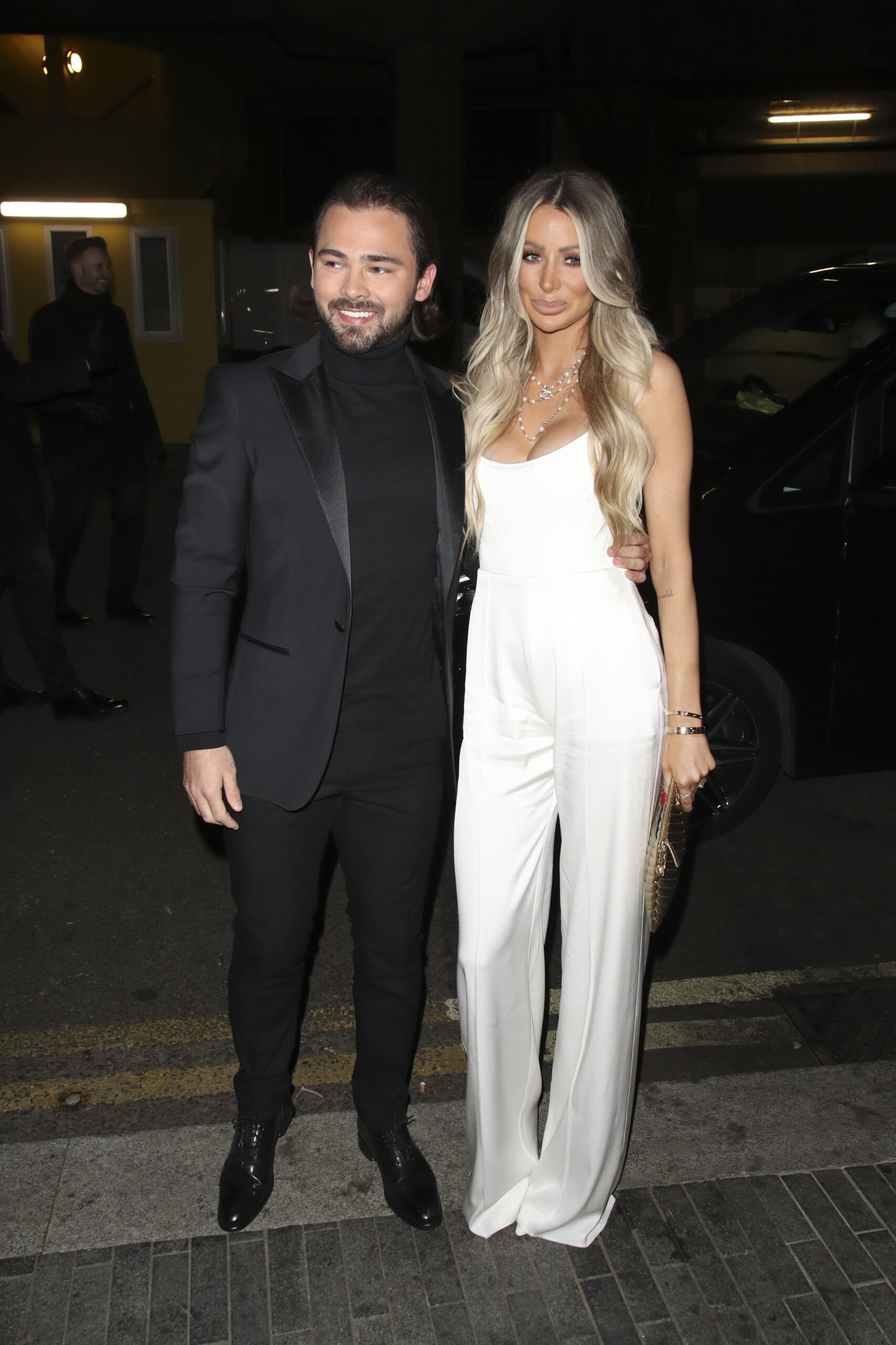 Bradley Dack and Olivia Attwood smiling together