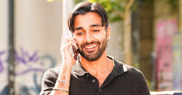 Vinny on the phone in EastEnders