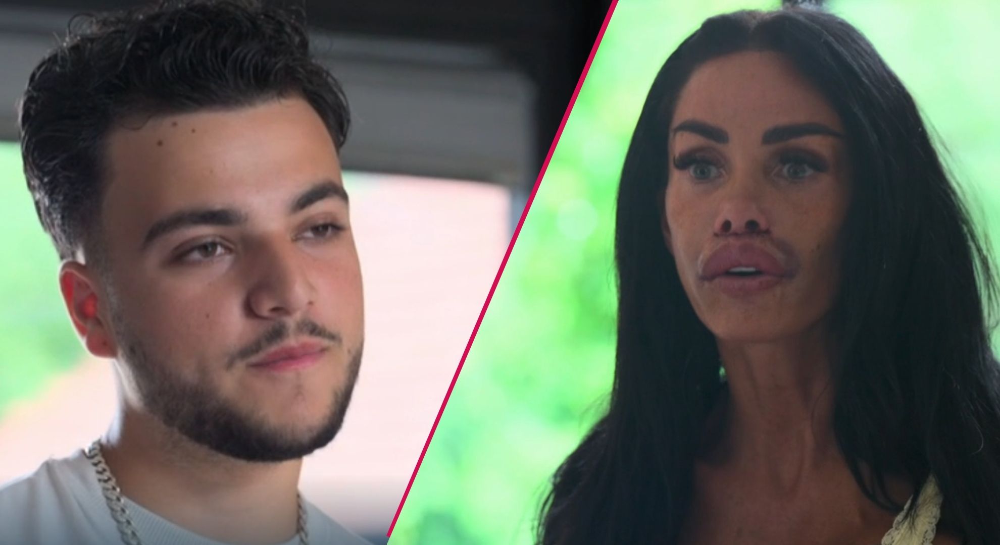 ‘Why did you do that to yourself?’: Junior Andre pleads with mum Katie Price as she shows him her huge bloodied and ‘scary’ lips