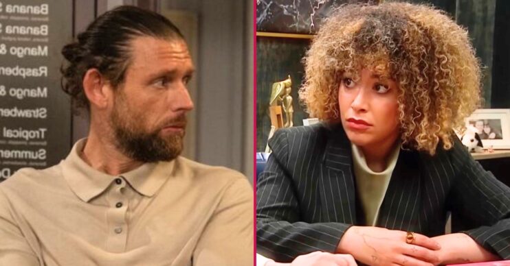 Split image of Kev and Serena