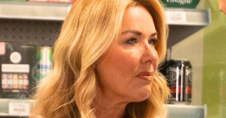 Cassie serious in Coronation Street