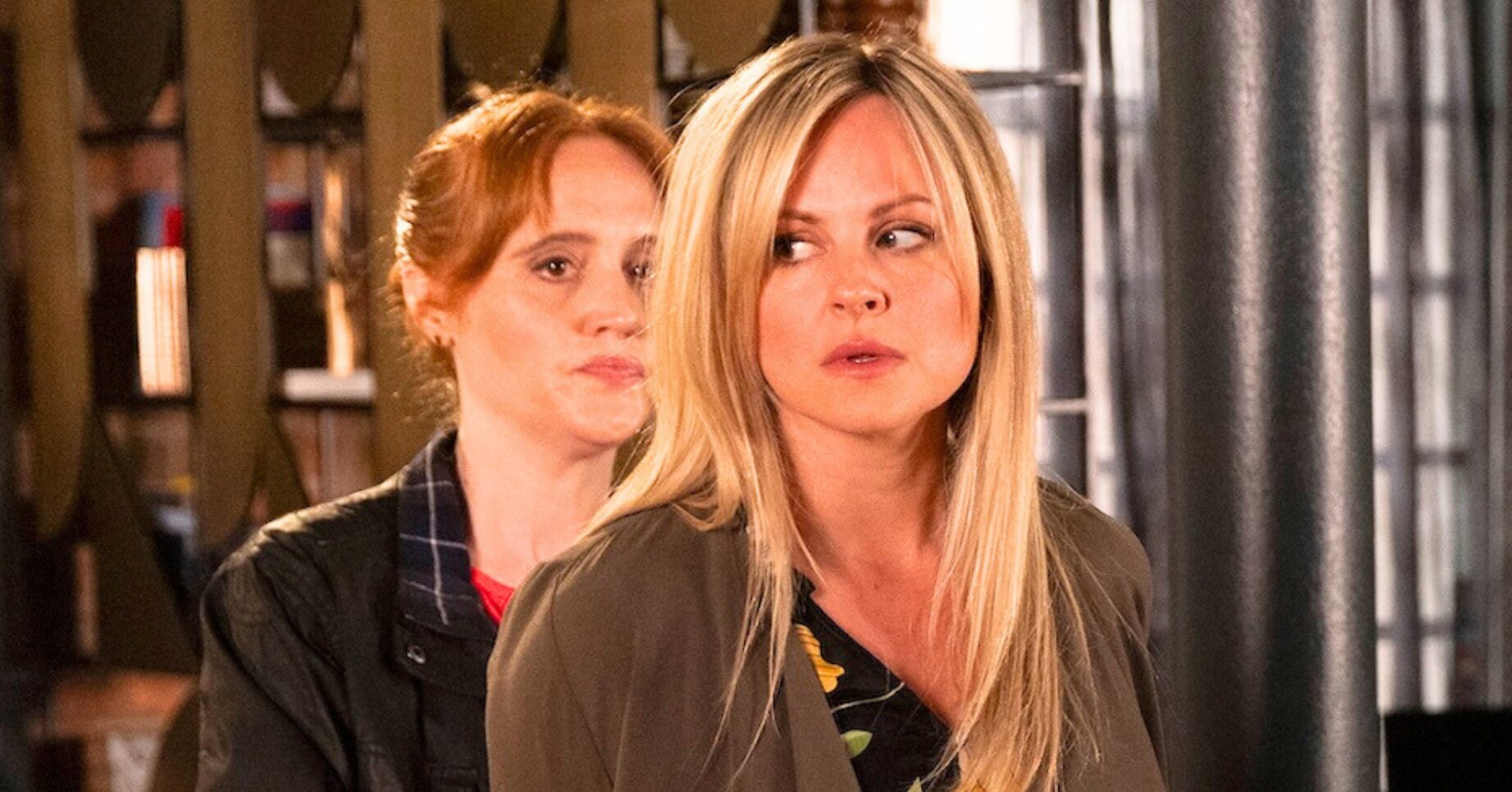 Coronation Street's Sarah being arrested