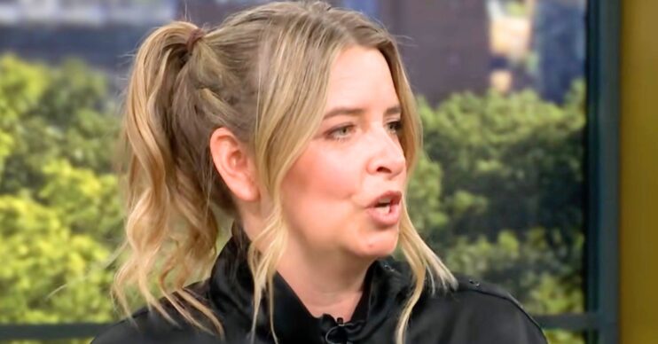 Emmerdale's Emma Atkins serious