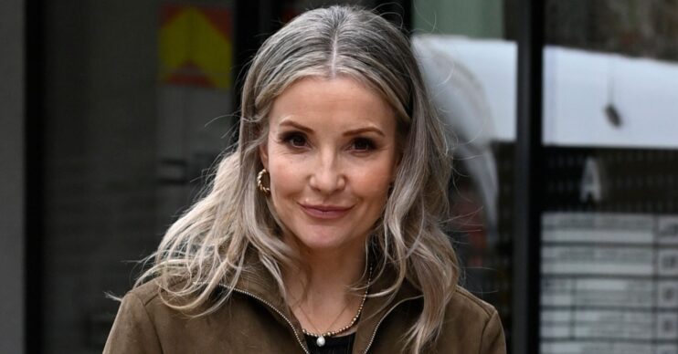Helen Skelton frowning