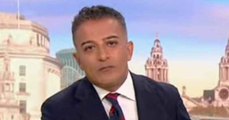 Adil Ray frowning