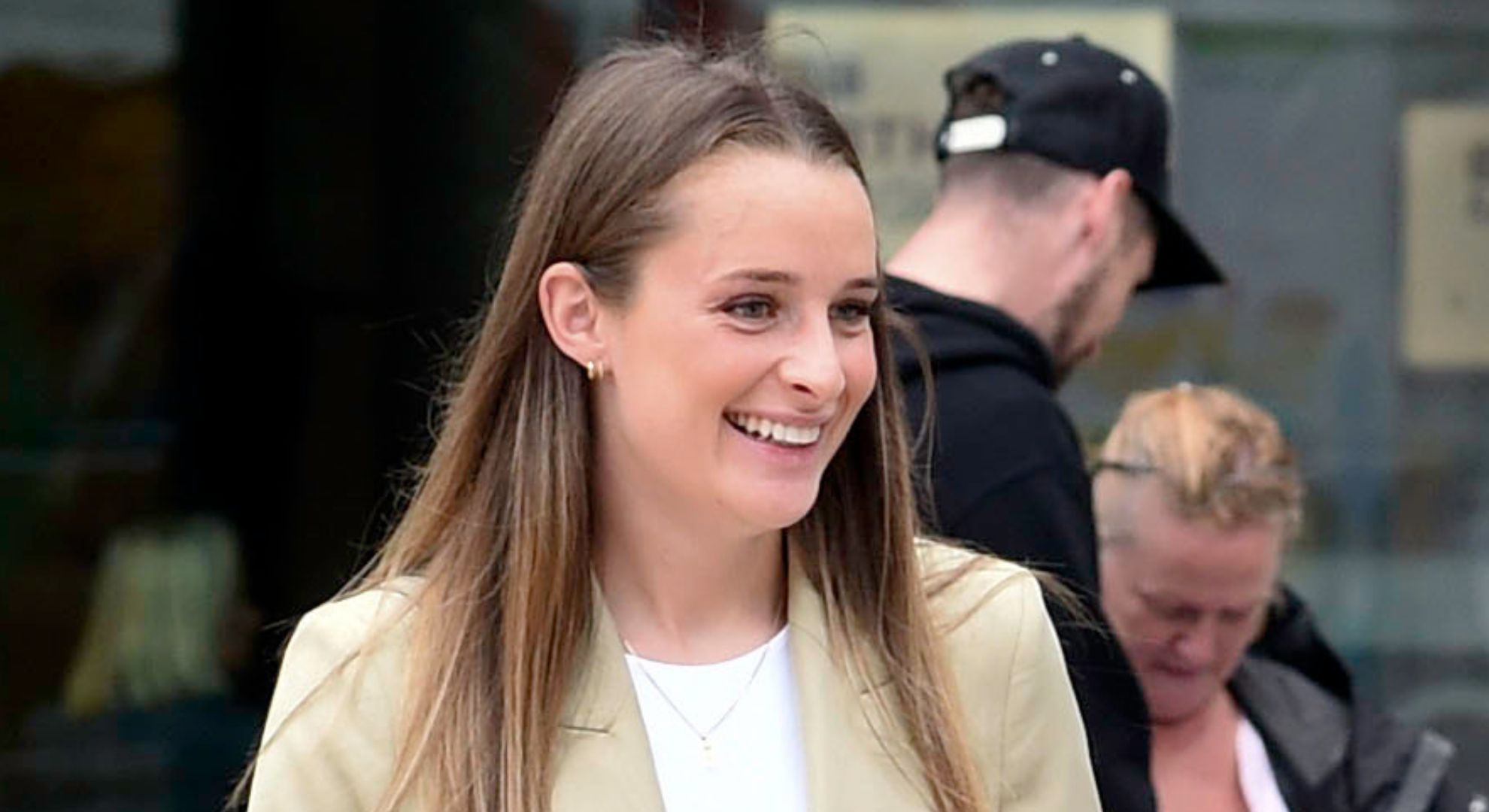 Lioness Ella Toone marries partner in front of teammates as stunning wedding photos released
