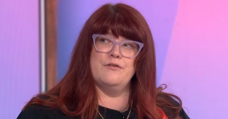 Jenny Ryan talking on Loose Women