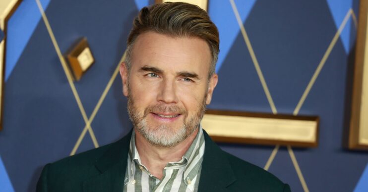 Gary Barlow smiling at event