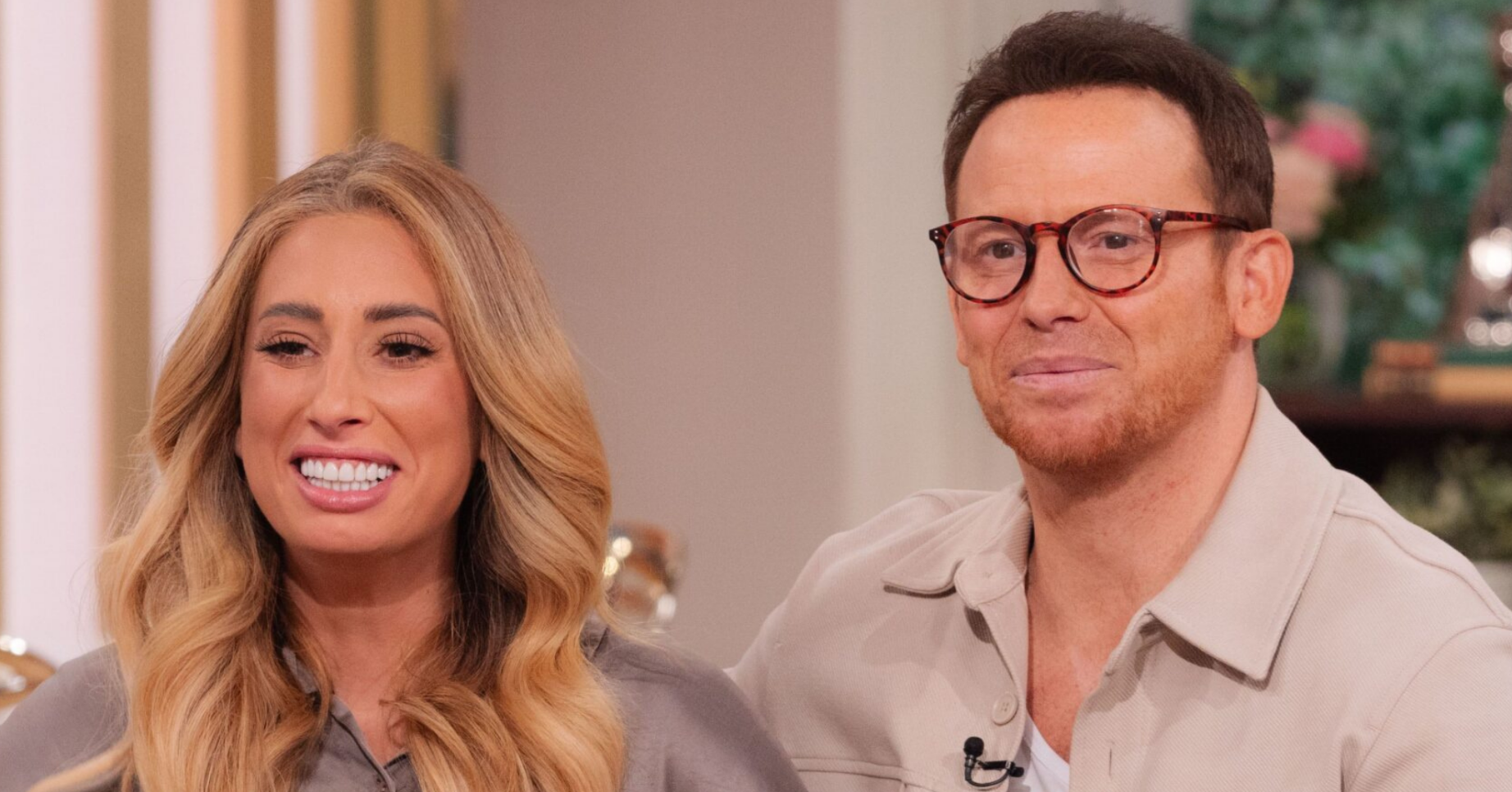 Stacey Solomon and Joe Swash on This Morning