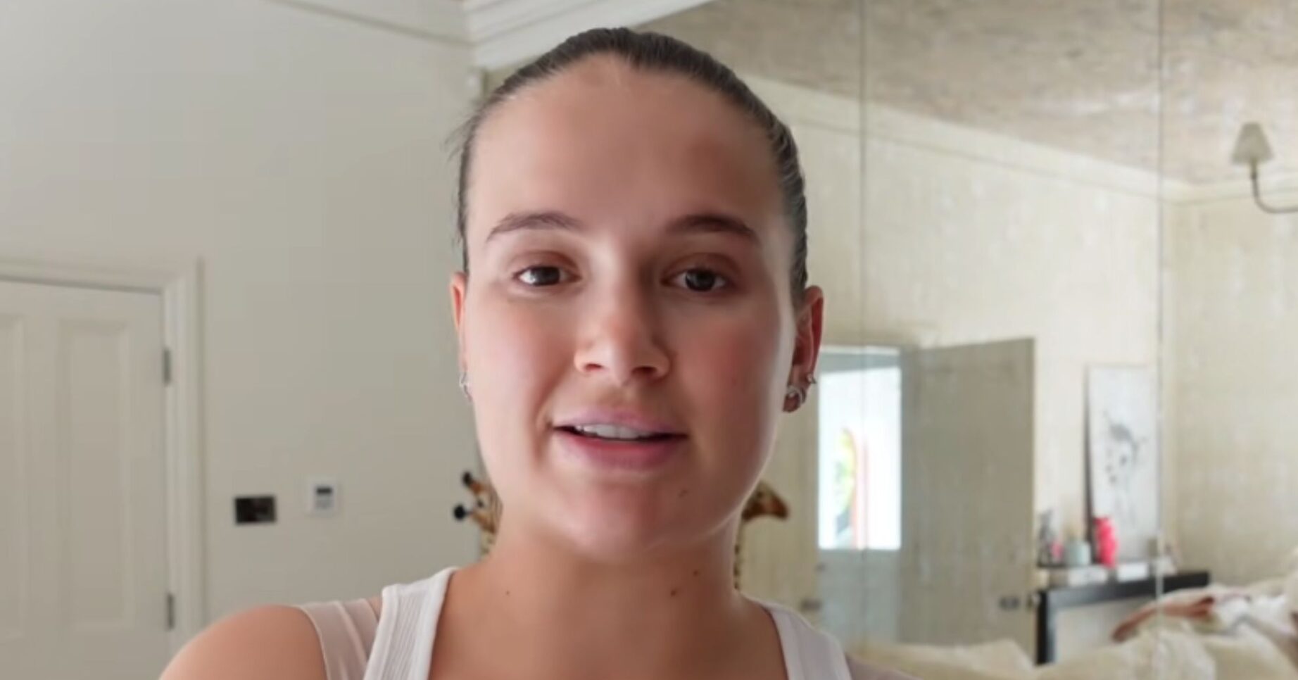 Molly-Mae Hague speaking on YouTube vlog