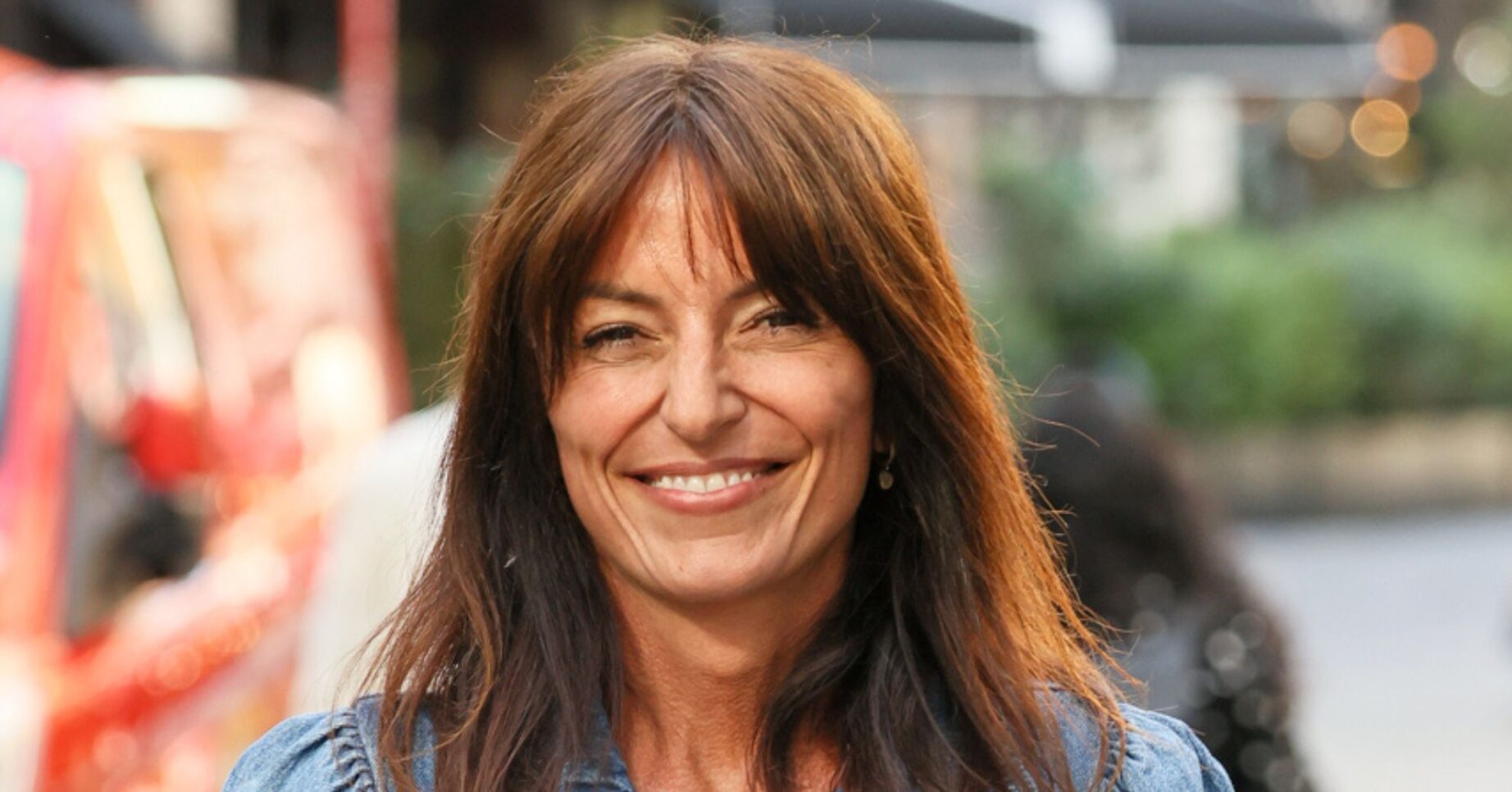 Davina McCall smiling
