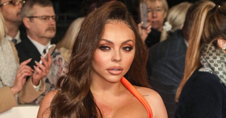 Jesy Nelson posing