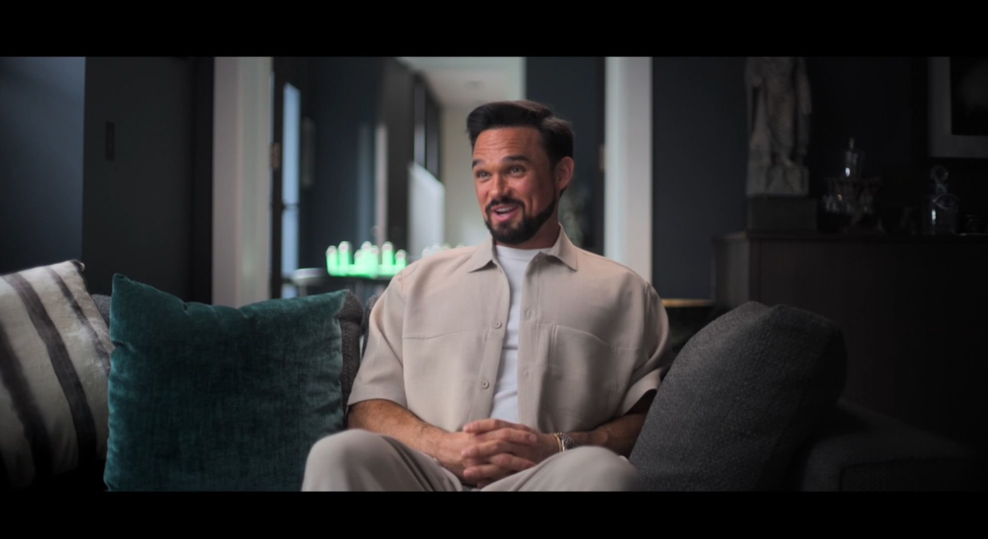 Gareth Gates talking in Katie Price documentary