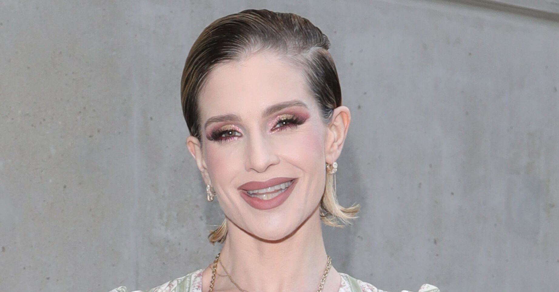 Kelly Osbourne smiling