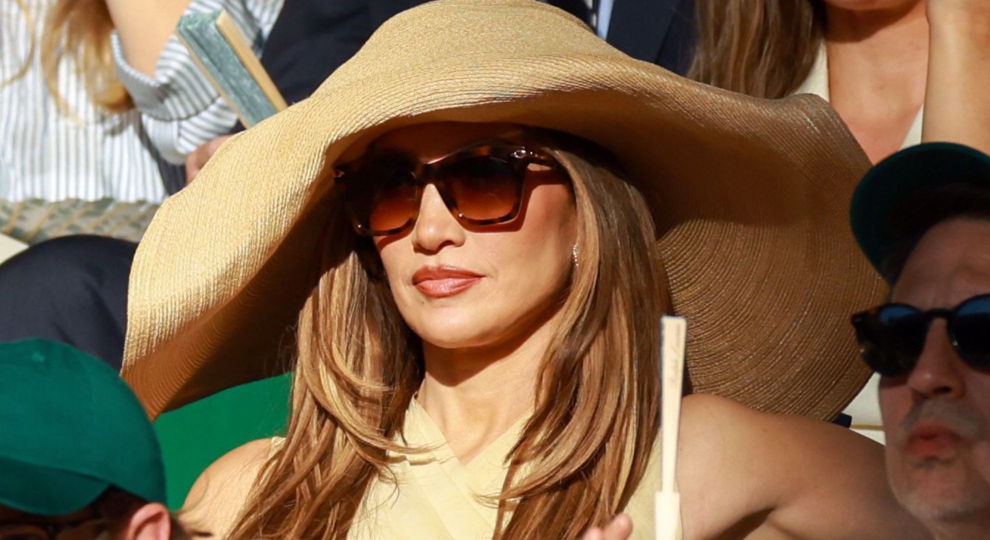 Jennifer Lopez Wimbledon backlash over giant hat