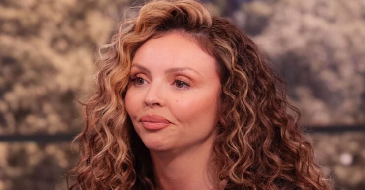 Jesy Nelson holding back tears on This Morning