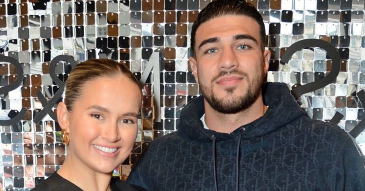 Molly-Mae and Tommy Fury smiling for a photo together