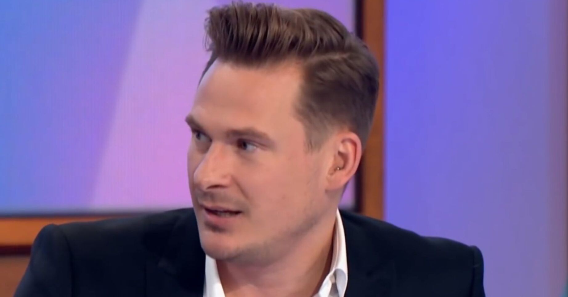 Blue star Lee Ryan on Loose Women