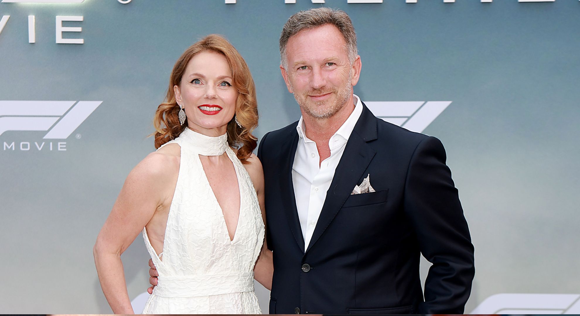 Geri Halliwell-Horner and Christian Horner