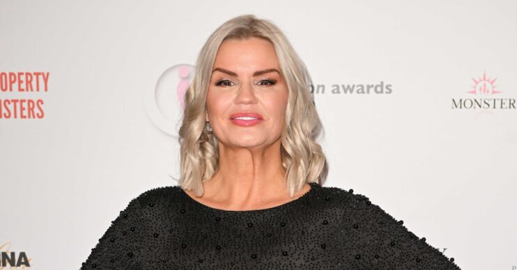 Kerry Katona on the red carpet