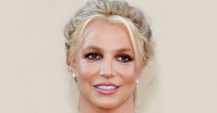 Britney Spears smiling